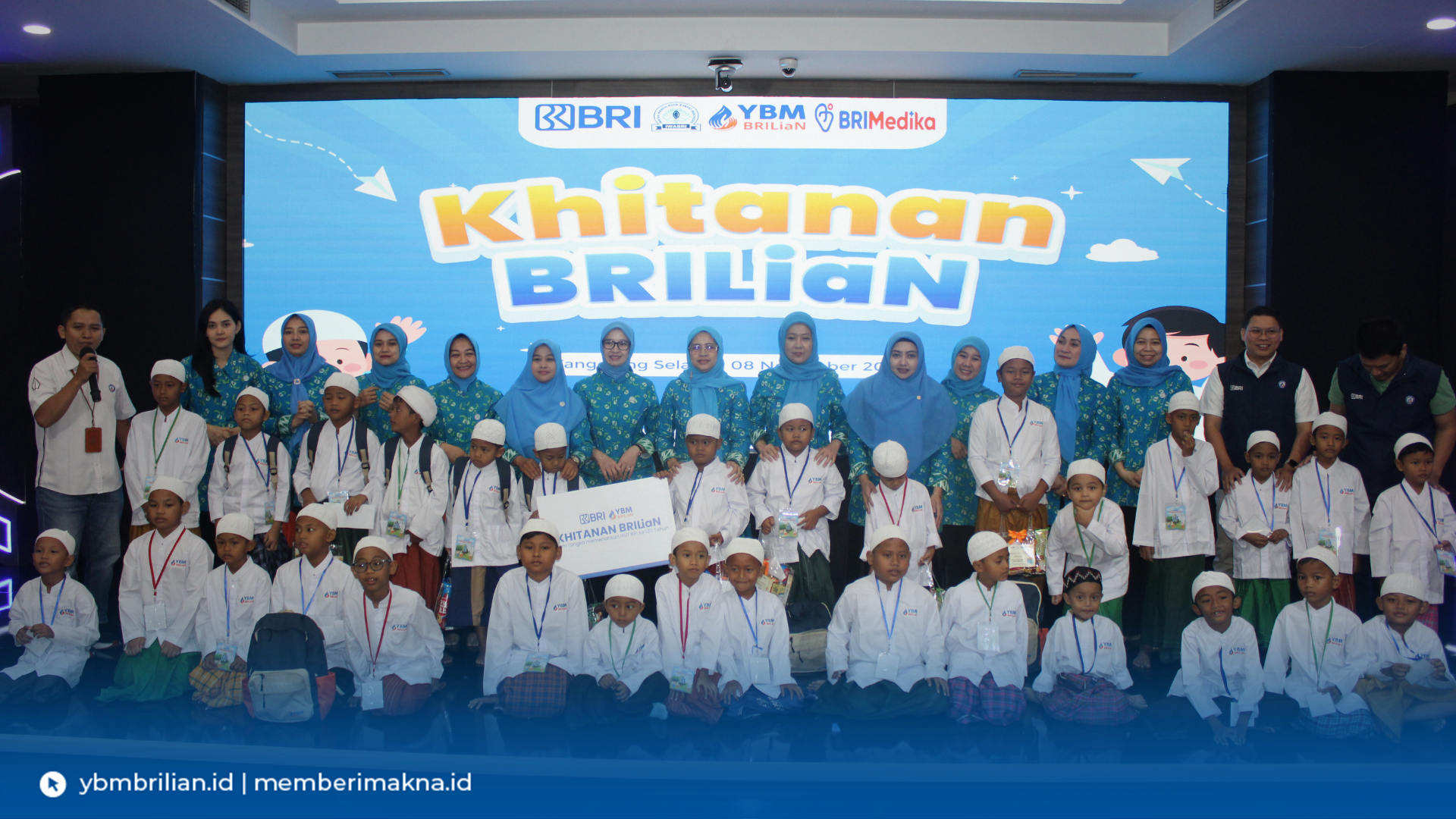 "Anak Saya Sudah Lama Ingin Dikhitan," YBM BRILiaN Wujudkan Harapan 52 Keluarga Prasejahtera